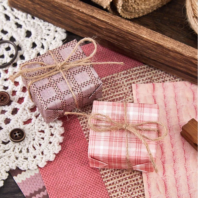 6パック/ロット Jingwei Weaving Languageシリーズ装飾フレッシュペーパーメモパッド