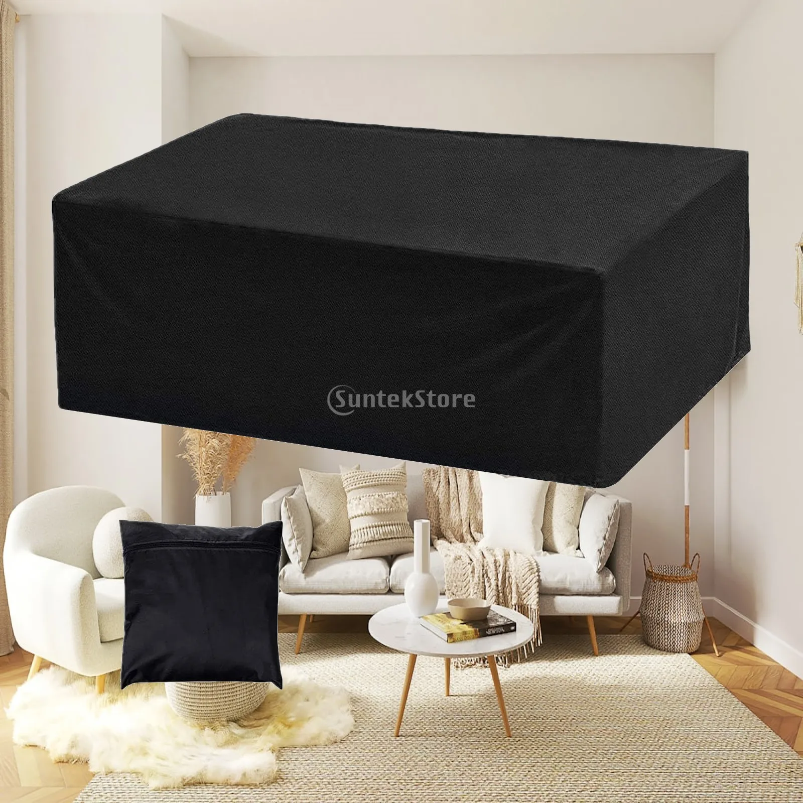Patio Furniture Covers, Water Resistant Couch Sectional Cover for Garden