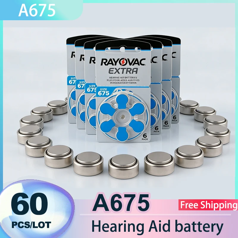 Rayovac Extra 60Pcs…