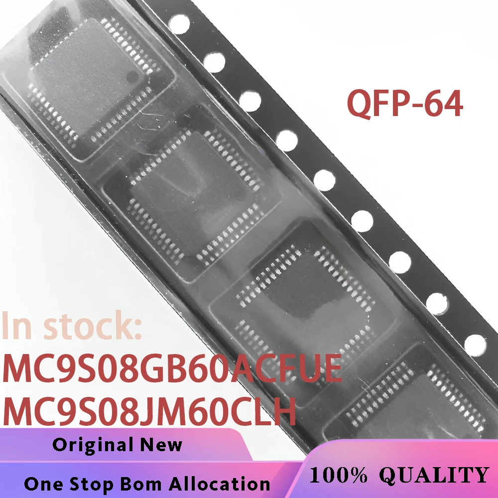 (2-10PCS) 100% New MC9S08GB60ACFUE MC9S08GB60A MC9S08JM60CLH