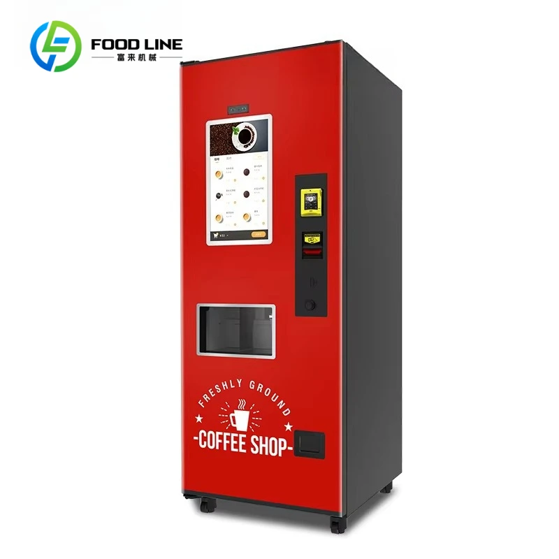 Customized Coffee Vending Machine With Card Payment Quick Espresso Coffee Machine for Restaurant, Home, Office
