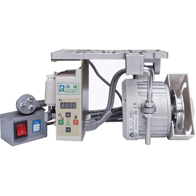 Industrial Brushless Servo Motor Silent Sewing Machine Sewing Machine Energy Saving Motor 220V Flatbed Twin Needle Machine