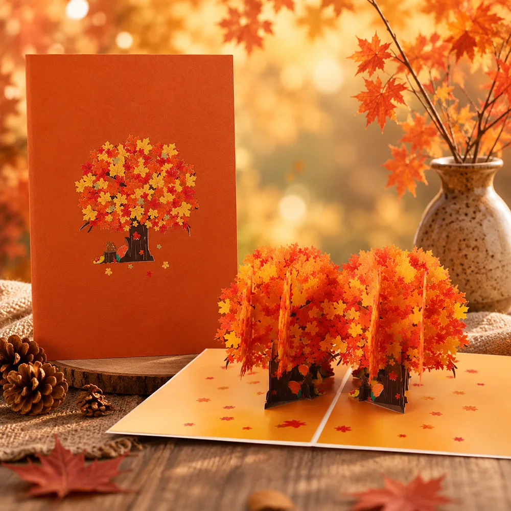 3D-Grußkarten mit Pop-Up-Blumen, Hochzeitskarte, Jahrestag, Erntedankfest, Valentinstag, Geburtstag, Geschenk, Dankeskarte, handgefertigte Karten