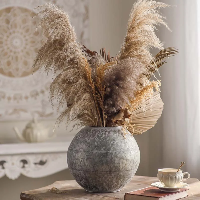 Bauhaus style retro old vase ornaments entrance decorations flower shop dried flower vases B&B soft decoration