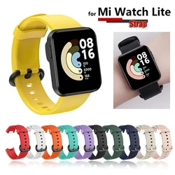 Replacement Strap For Redmi Watch 2 Lite Strap Silicone Watchbands Watch Strap For Mi Watch Lite Correa Bracelet