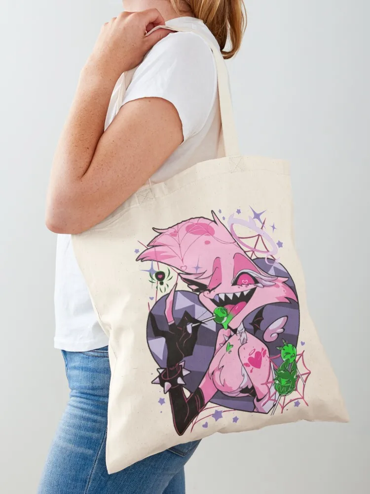 

Angel Dusts Tricks and Treats Tote Bag tote bag university Women's beach bags Shopper hand bag ladies