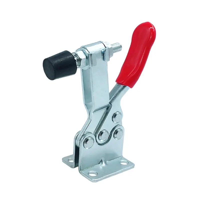 GH-201B Horizontal Toggle Clamp Quick Release Woodworking Fix Clip for Carpentry Adjustable Hand Clip Tool