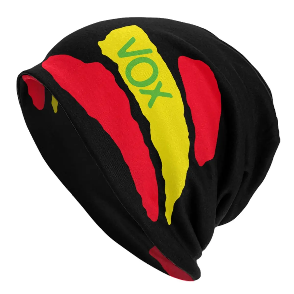 Custom Vox Spanish Flag Bonnet Hats Fashion Knitting Hat For Men Women Warm Winter Spain Political Party Skullies Beanies Caps