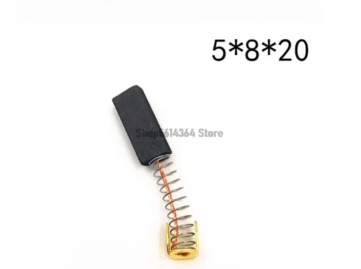 10pcs 5*8*20mm Carbon Brush for Drill Motor - High-Quality Carbon Brushes for Power Tools