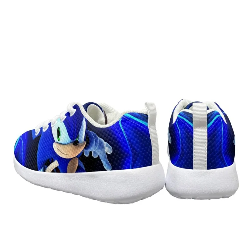 Sonic The Hedgehog Kids Sneakers Anime Cosplay antypoślizgowe miękkie podeszwa malucha buty dziecięce dla chłopców dziewczynka oddychające buty do