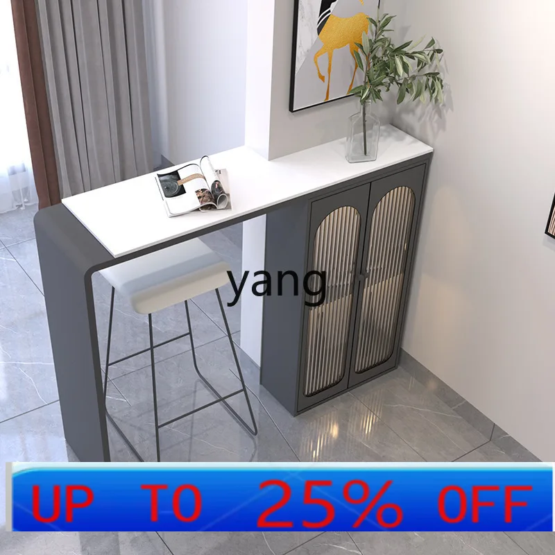 

LH office bar table household wall partition cream wind balcony casual simple tall table