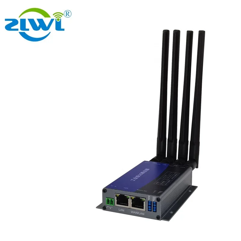 New Arrival ZLWL 5g Industrial wifi VPN Router wireless router with dual Sim Card Slot