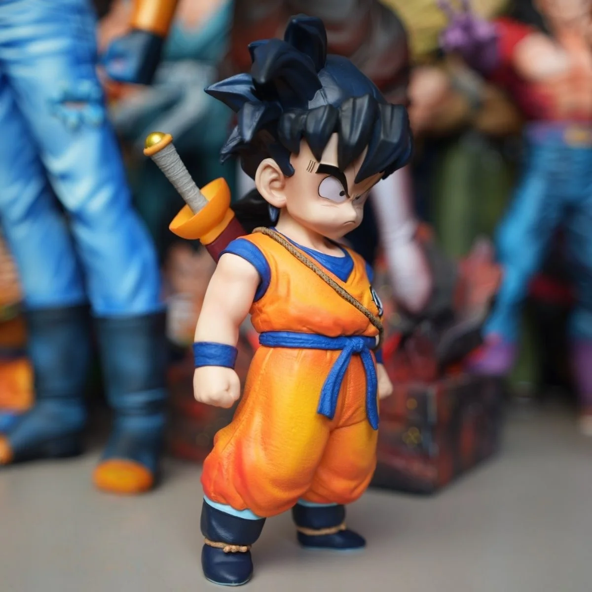 17cm/6.7in Anime Dragon Ball Z Gohan Figure DBZ Gohan Action Figure Collection Model Toy Gift - view 3