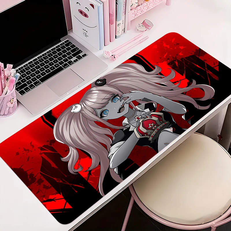 

Mouse Pad Office PC Accessories D-danganronpa Junko Enoshima Keyboard Mat Anime Pattern Anti-slip Rubber Mousepad Gamer Desk Mat