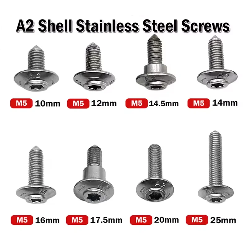 

M5 Fairing Stainless Steel Screws For BMW S1000RR S1000XR C600 C650GT F750GS F850GS R NINE T R1200GS LC R1200RT K1600GTL