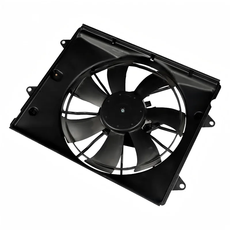 Car Radiator Cooling Fan Assembly Engine Cooler Replacement For Honda Fit Jazz OE 19015-5R3-H01