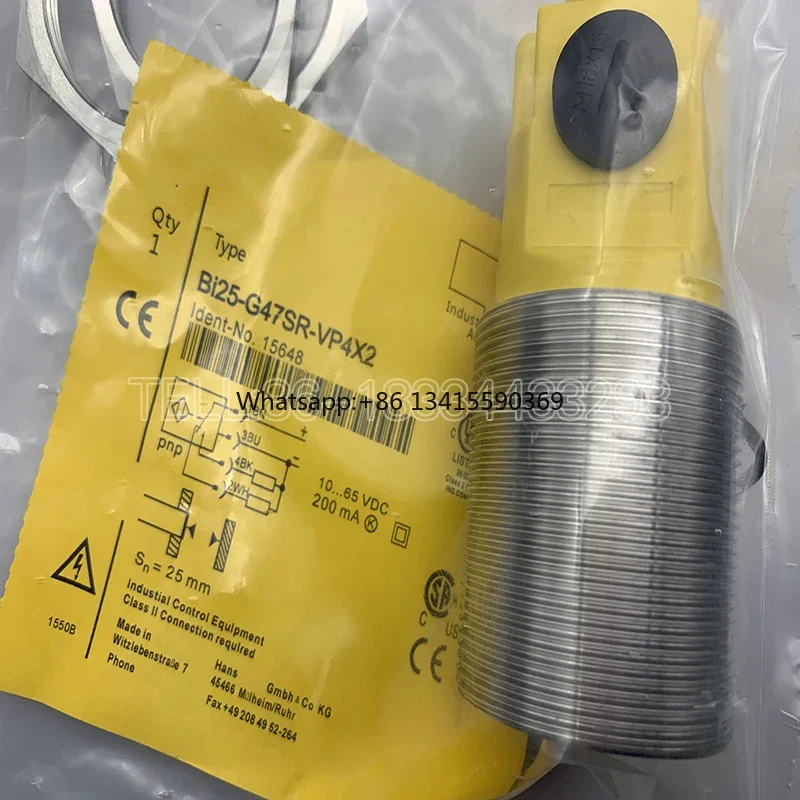 

High Quality BI25-G47SR-VP4X2 BI25-G47SR-VN4X2 BI25-G47SR-FZ3X2 100% New Original Inductive Proximity Sensor in Stock