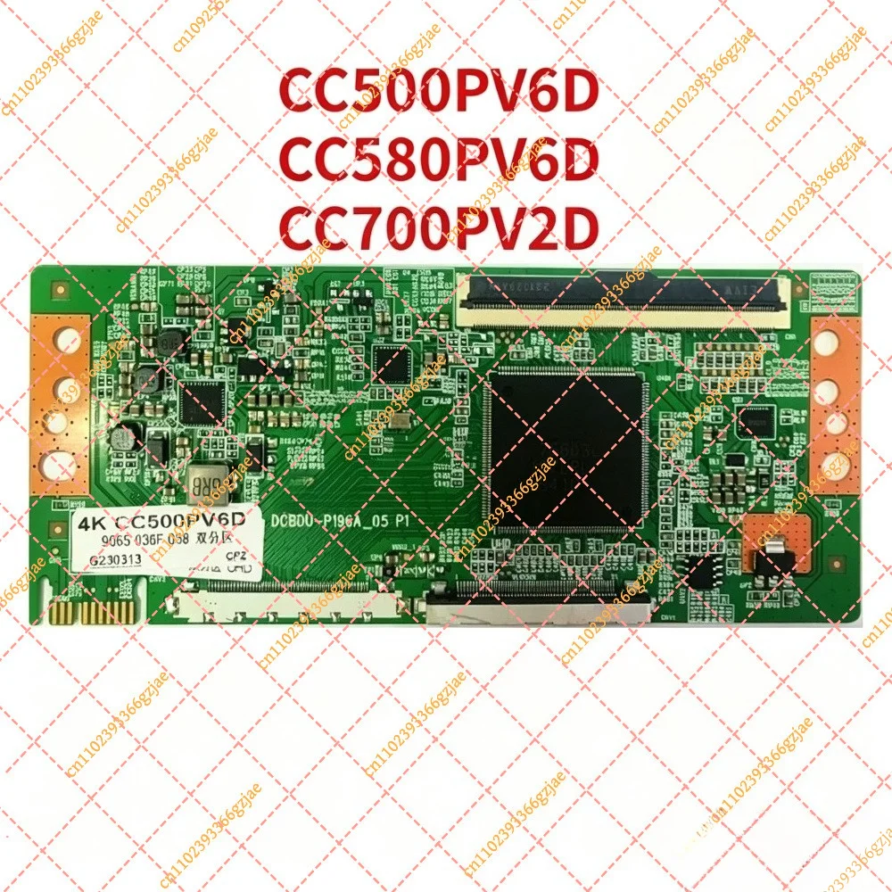 Logic TCON Board CC500PV6D CC580PV6D CC700PV2D for 4K TV, Replacement Parts