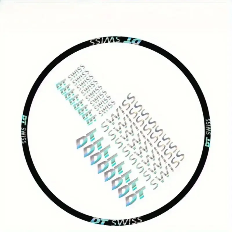 AliExpress 2DFlat Motorcycle Helmet Sticker16Piece/Set，Mountain Bike Rim Decoration StickersMTBBicycle Accessories Suit