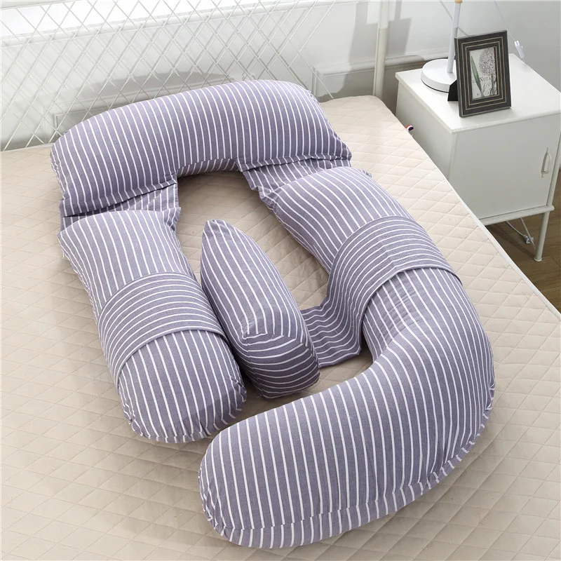 

Pure Cotton Maternity Pillow G-type All-cotton Pillow Multi-functional Gift for Pregnant Belly Support Side Sleeping Pillow