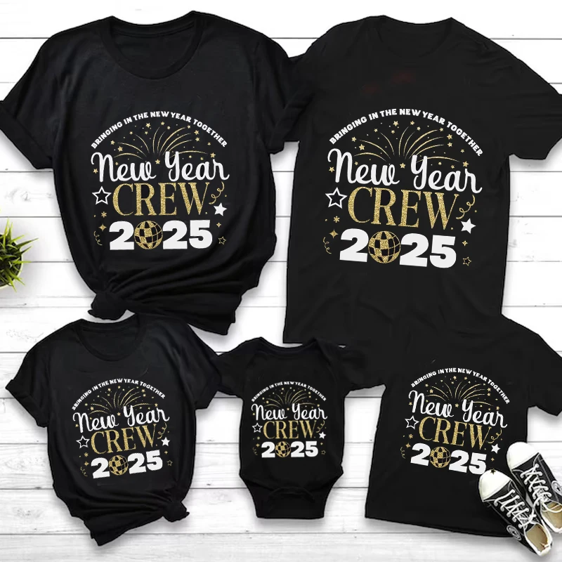 

Рождественская рубашка Одинаковые рубашки для всей семьи Рождественский семейный одинаковый наряд Футболка Топы для семейной вечеринки Одежда для малышей Подарок