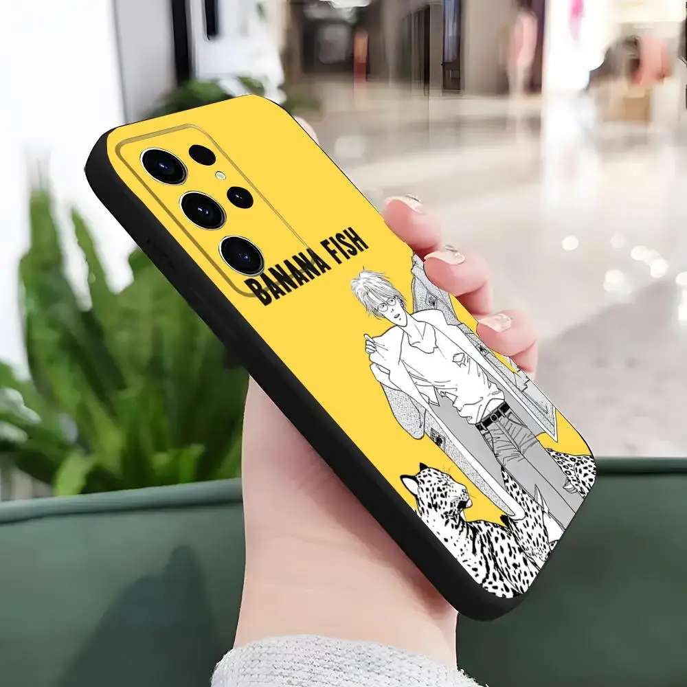 BANANA FISH Phone Case For Samsung Galaxy A31 A33 A52 A13 S24 S23 S22 S25 A55 A53 Back Cover
