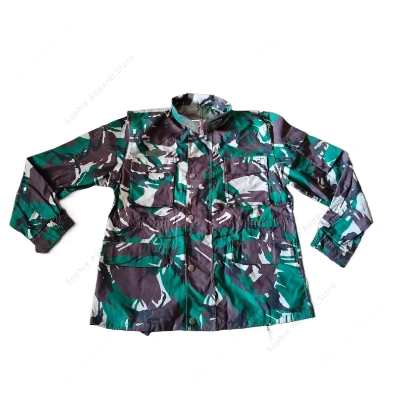 Indonesian National Armed Forces TNI Camouflage Uniform Sets British Disruptive Pattern Camo Jacket Pants Spring Autumn