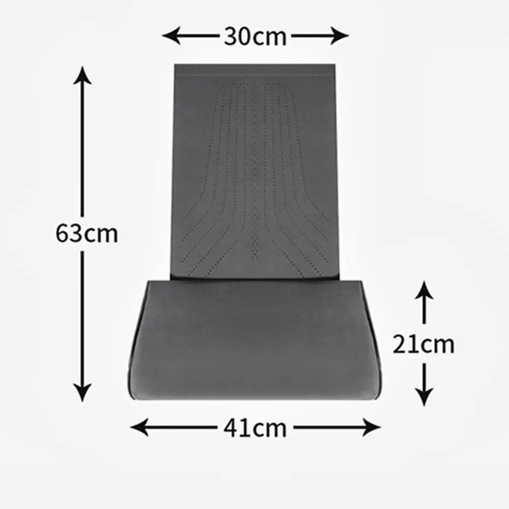 With Leg Support Auto Front Chair Mat Breathable Sweatproof Ventilated Four-season Cushion Anti-fouling Non-slip Auto Seat Pad