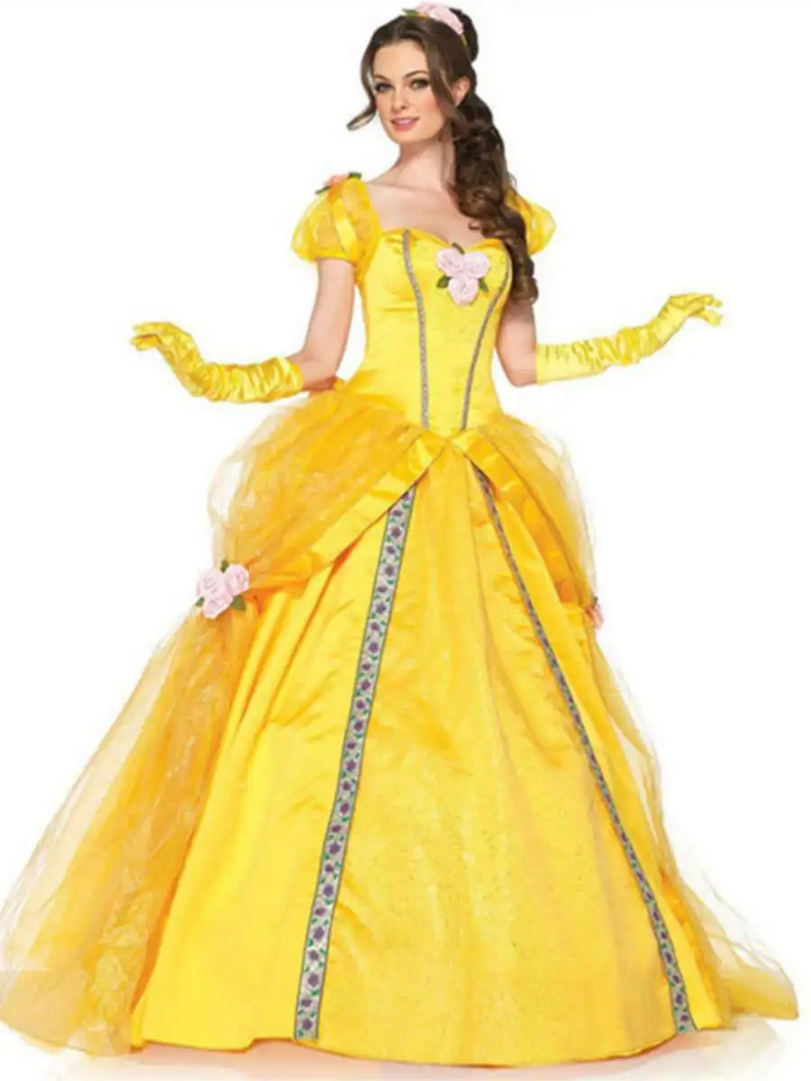 الكبار Beau And the Beast Belle Princ Dr loween زي القطن أنيمي الدكتور الملابس الصينية التقليدية النسائية