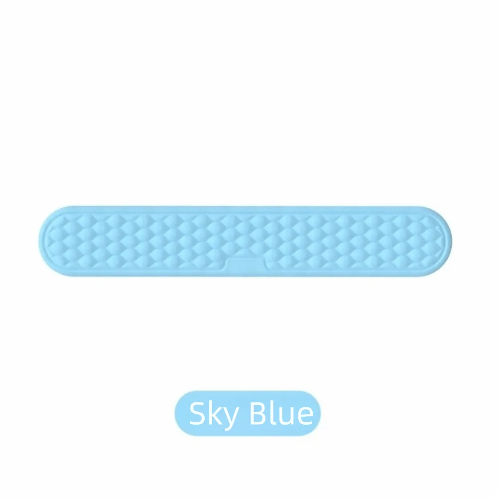 Foam Ergonomic Wrist Rest Slow Rebound Non-Slip Base Keyboard Wrist Rest Pad Water Ripple Soft Wrist Protection Pad Computer Use