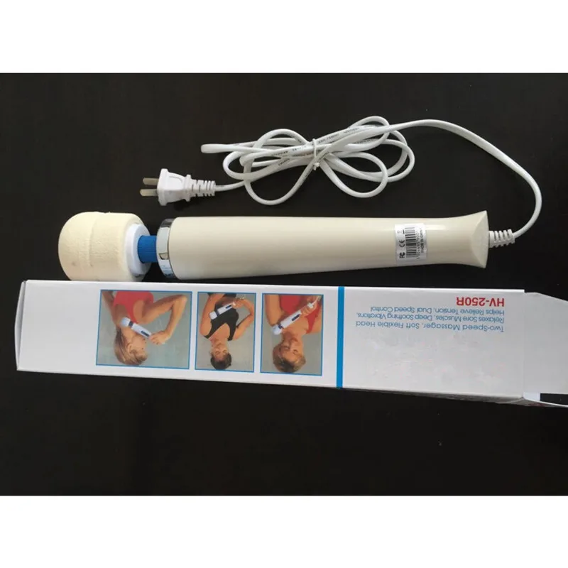 Multi-Speed Handheld Massager Magic Wand Vibrating Massage Hitachi Motor Speed Adult Full Body Foot Massager Toy For Adult