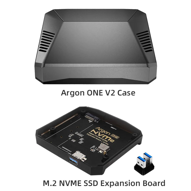 Argon One V2 Case for Raspberry Pi 4 Model B Aluminum Metal Shell