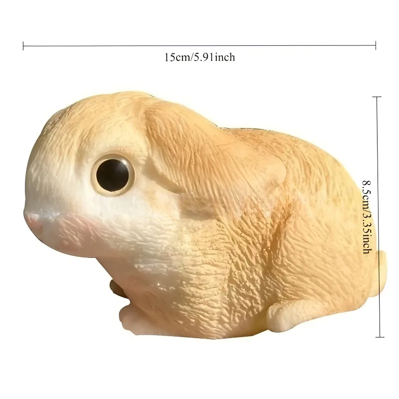 Super grande coelho figura squeeze brinquedo macio pegajoso coelho brinquedo mole bonito dos desenhos animados animal lento rebote alívio relaxar brinquedos presentes da menina