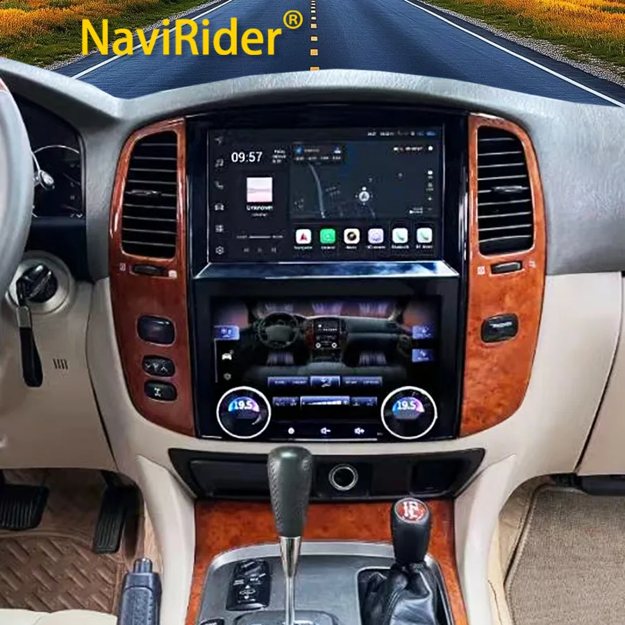 

256 ГБ для Toyota Land Cruiser 100 LC100 для Lexus LX470 2002-2007 CarPlay Android экран автомобильный радиоплеер стерео блок 2 din
