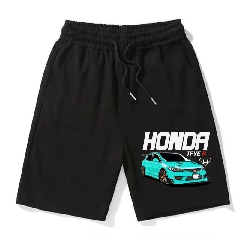 

Honda 2026 New Hot Summer Motorcycle Racing Car Sports Versatile Five-point Pants Men's Women's Shorts Mugen Fit Civic Pants