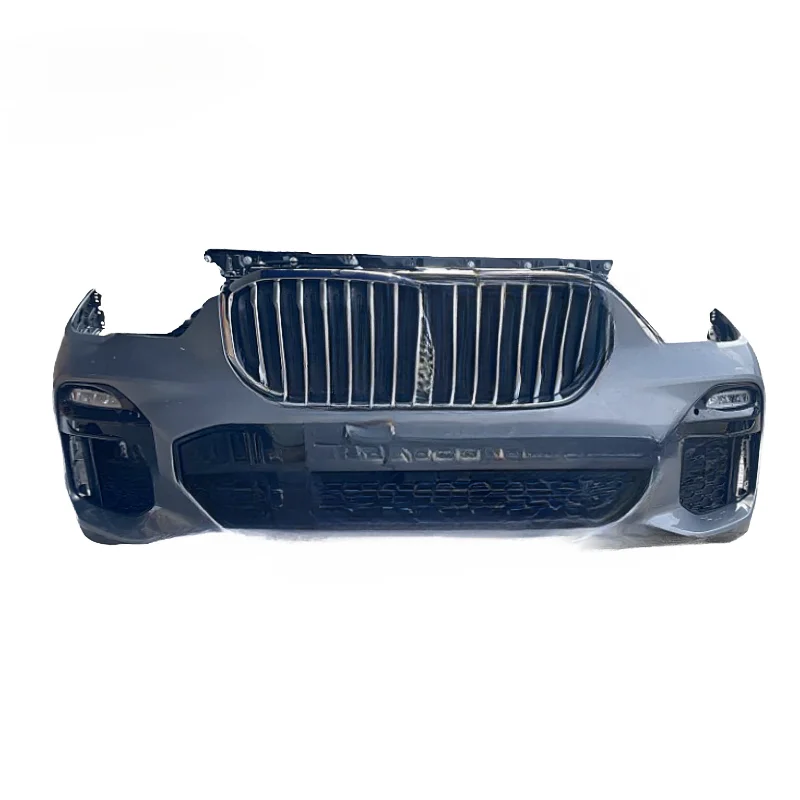 

For BMW X5 G05 2018-2023 Used Front Bumper Assembly Kit with Grille Radiator Fan Bolt-On 1 Year Warranty
