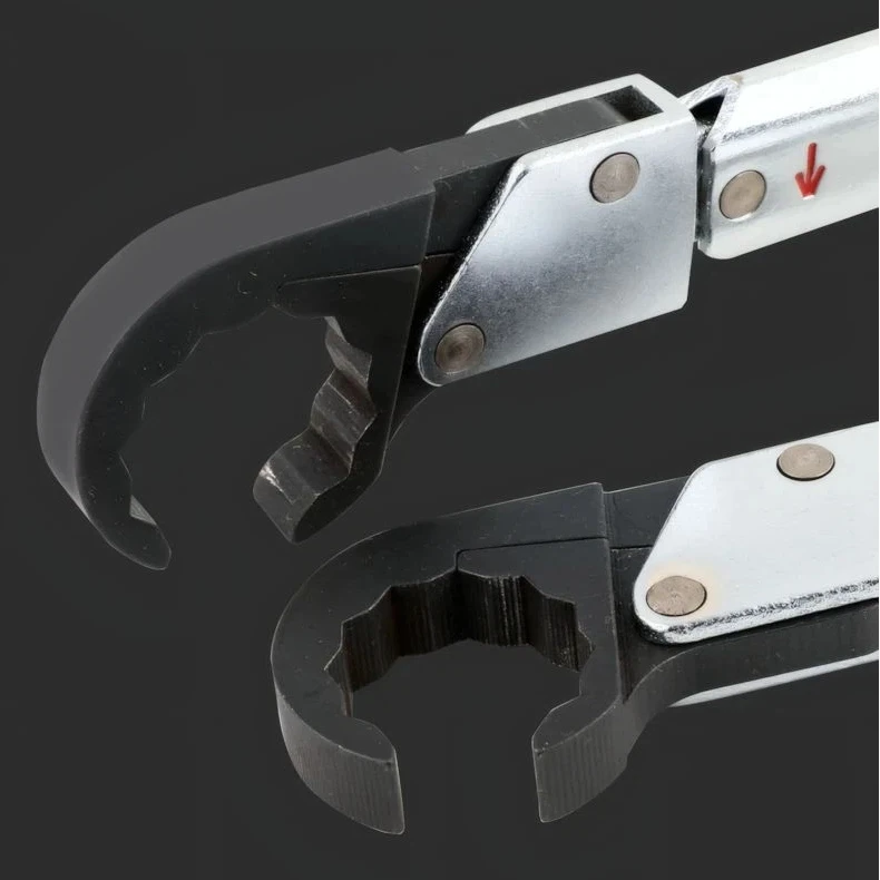 

Ratchet Torque Wrench ST-02L refrigeration Air Conditioning Repair Tool Open End Wrench Copper Cap Bell Mouth Wrench Set