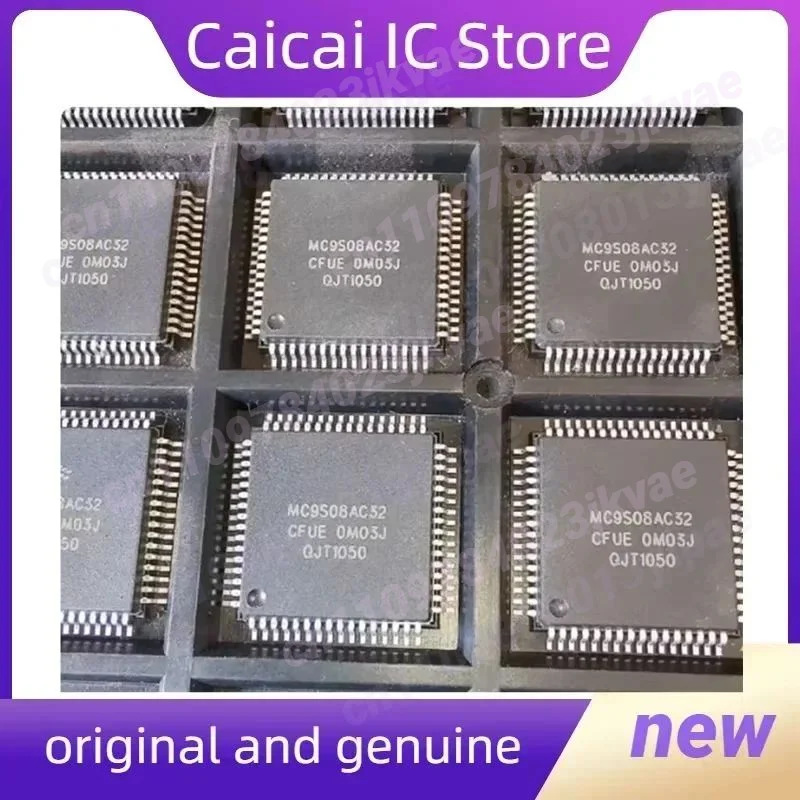 MC9S08AC32CFUE MC9S08AC60CFUE MC9S08AC96CFUE MC9S08AC128CFUE MC9S08AC IC TQFP-64 Neu Original 1 Stück/Los