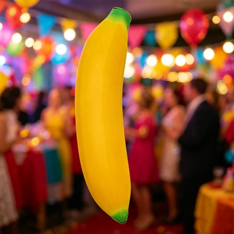 1Pc Banana Carrot Reducer Slow Rising Party Prop Simulation Banana Carrot Squeeze Pinch Fruit Squeeze Birthday Gift Party Favors