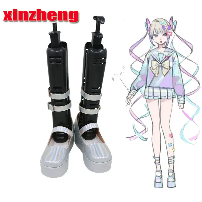 

Hololive NEEDY GIRL OVERDOSE KAngel Cosplay Shoes Custome Male Female Unisex Angel-chan Beautiful Halloween Cosplay Shoes