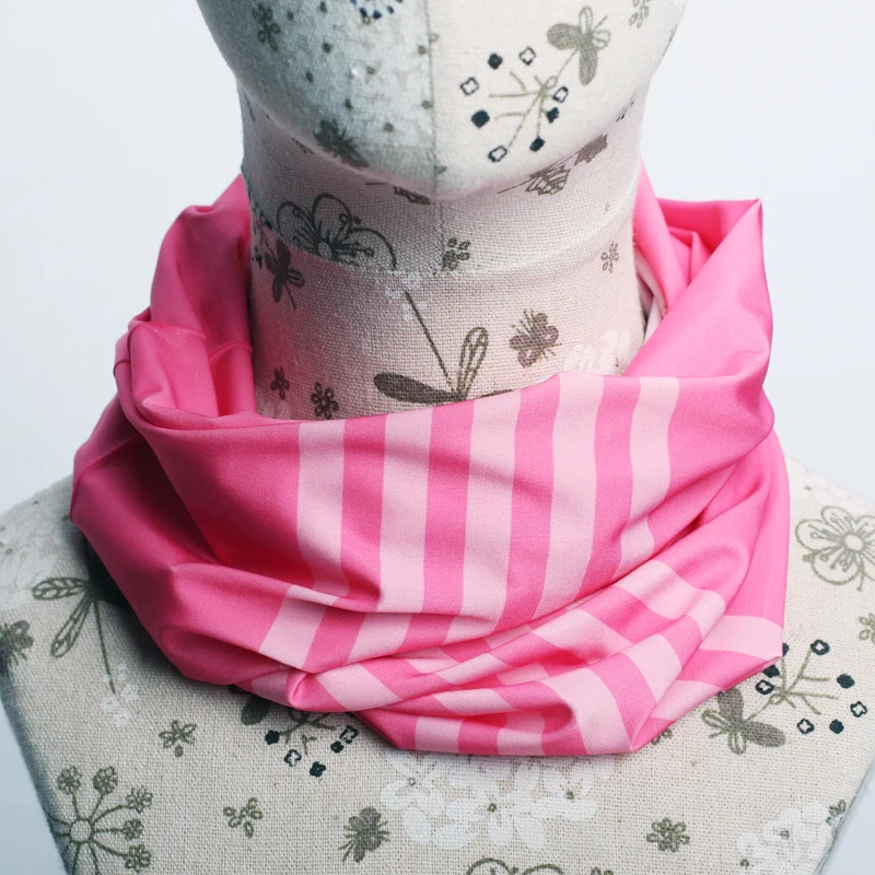 وشاح رأس من الحرير الجليدي بدون خياطة لركوب الدراجات، قناع خارجي، حماية من الشمس، ماص للعرق، وشاح للرقبة قابل للتنفس، مضاد للأشعة فوق البنفسجية، وشاح وجه سحري متعدد الاستخدامات #4