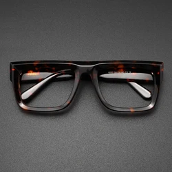 Handmade Acetate Reading Glasses Men Retro Eyeglasses Frame Women Luxury Brand Design Customize Myopia Presbyopia Prescription