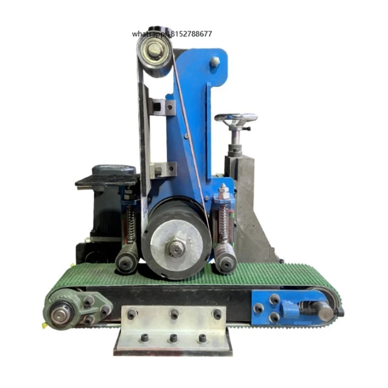 Small Belt Conveyor Flat Steel Grinder Metal Sheet Polisher with Engine Core Component Belt Sander
