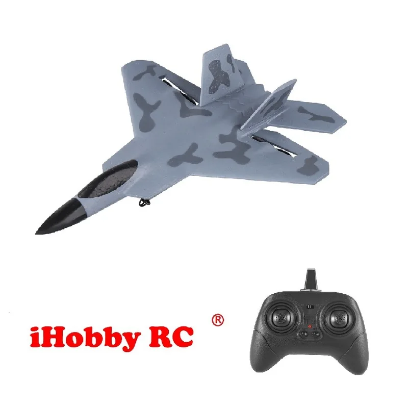 

New Rc Aircraft F-22 Two-Way 2.4g Fixed-Wing Epp Remote Control Children Boys And Girls Adult Beginners Toys Children'S Gifts