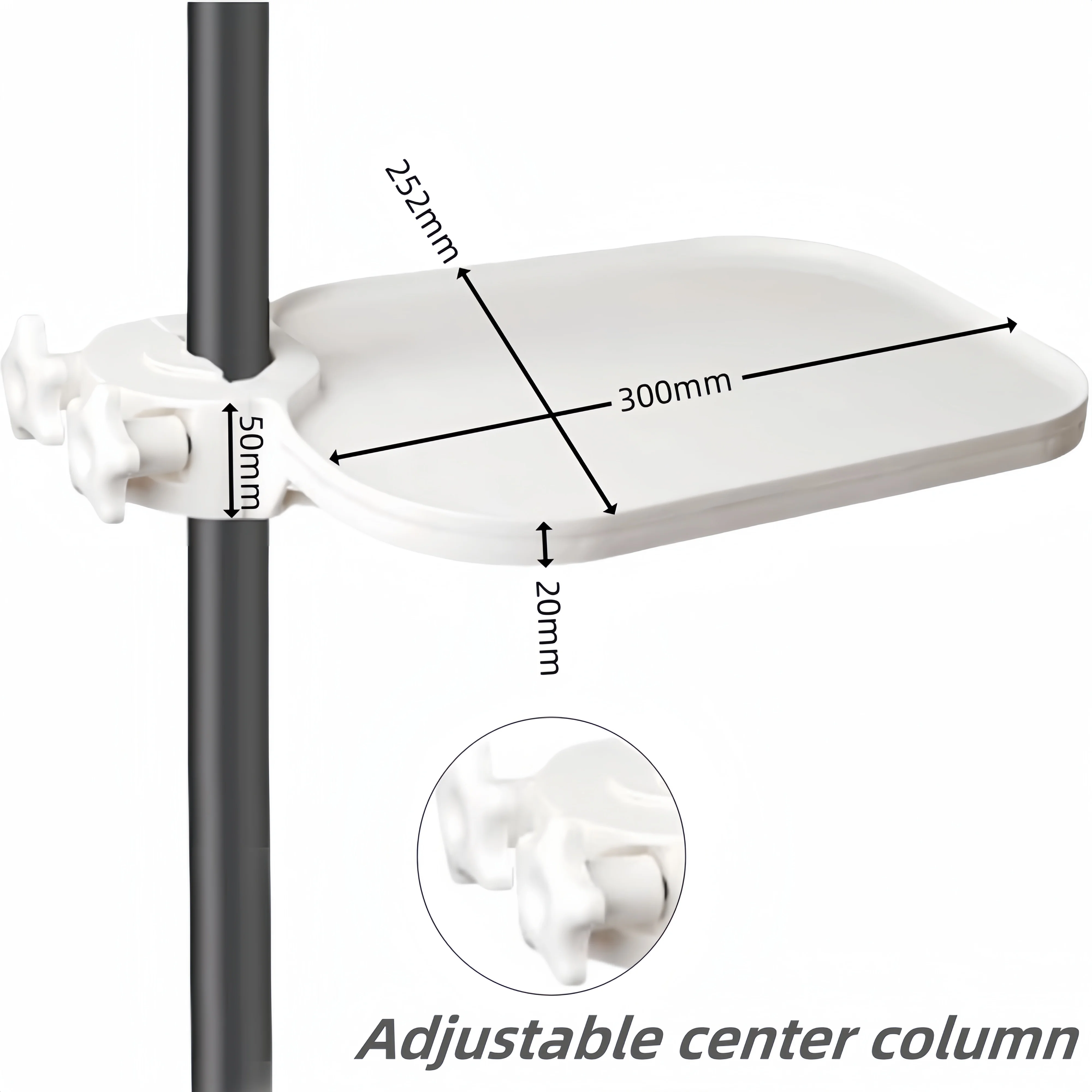 

Вращающийся лоток для стоматологического кресла — стойка для инструментов для скалера и аксессуаров для клиники (пластиковая конструкция)