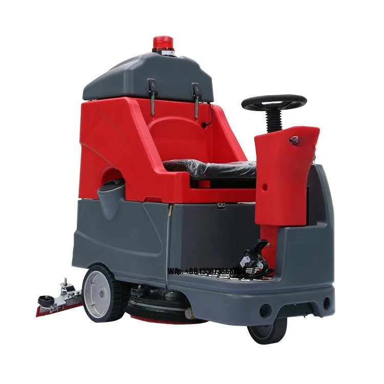 جهاز تنظيف الأرضيات الأوتوماتيكي، آلة التنظيف التجارية، معدات آلة تنظيف ورشة عمل المصنع الصناعي #1