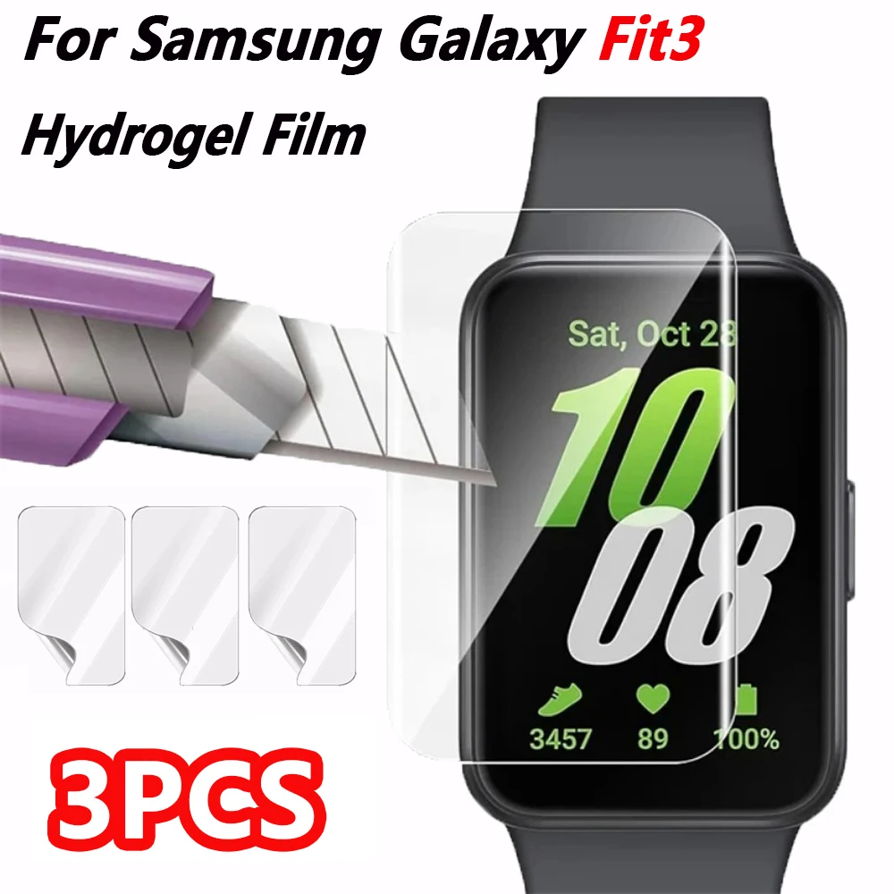 For Samsung Galaxy Fit 3 Soft Hydrogel Film Protective Films
