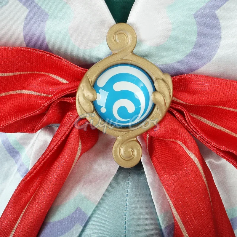 RT01 Genshin تأثير Sigewinne تأثيري حلي الكبار كرنفال موحدة شعر مستعار أنيمي هالوين ملابس تنكرية للحفلات النساء Gam * JK2 #4