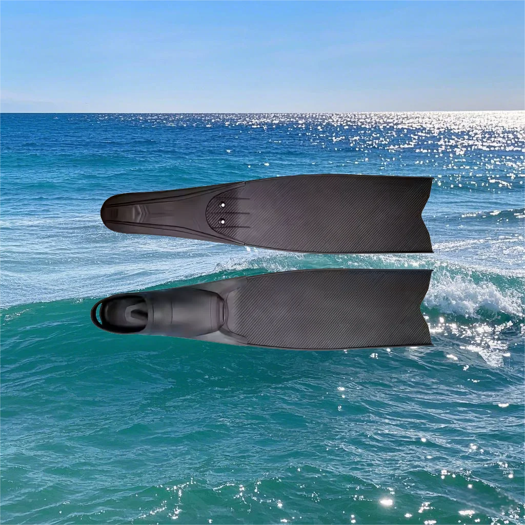 

Freediving Fins Scuba Dive Flippers PP Long Blade Swim Training Business Frogman Professional Diver Equipment Underwater Sports