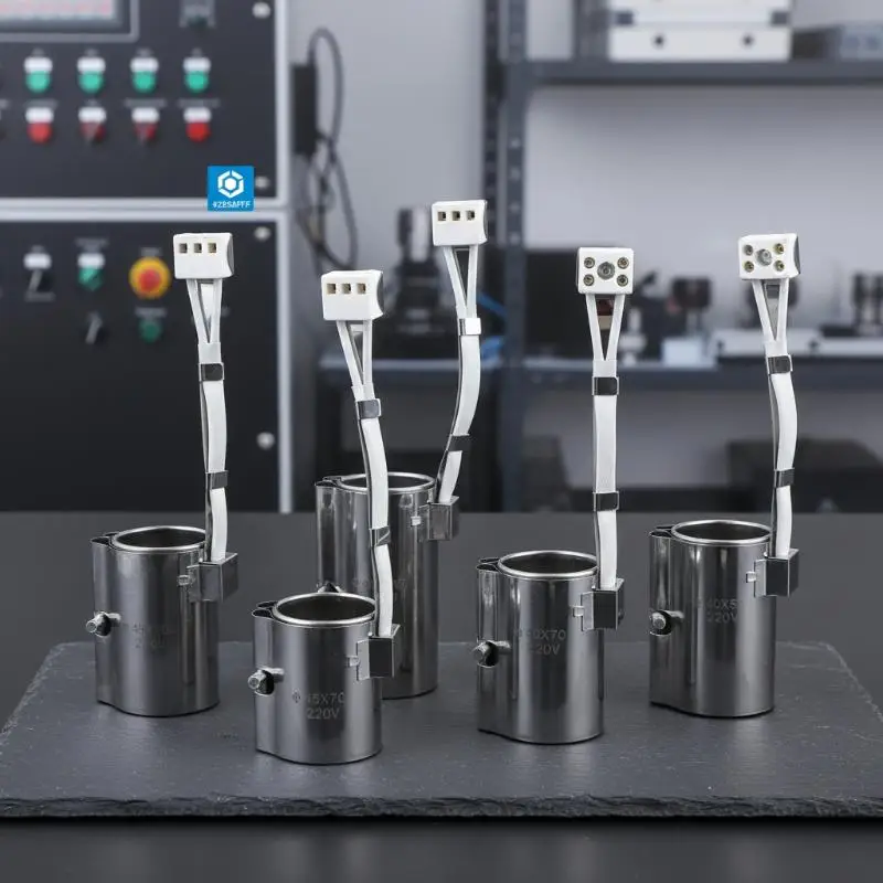 

220V Ceramic Band Heaters Heating Element Stainless Steel Band Heater Heating Ring Firing For Injection Molding Machine